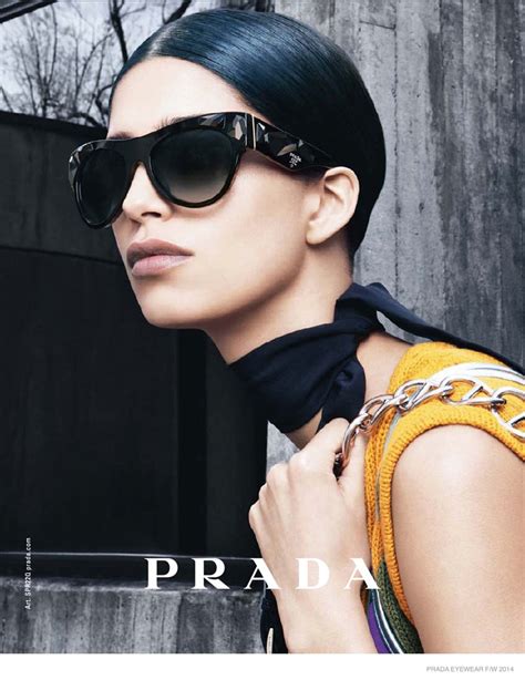 prada campaings|Prada sunglasses advertisement.